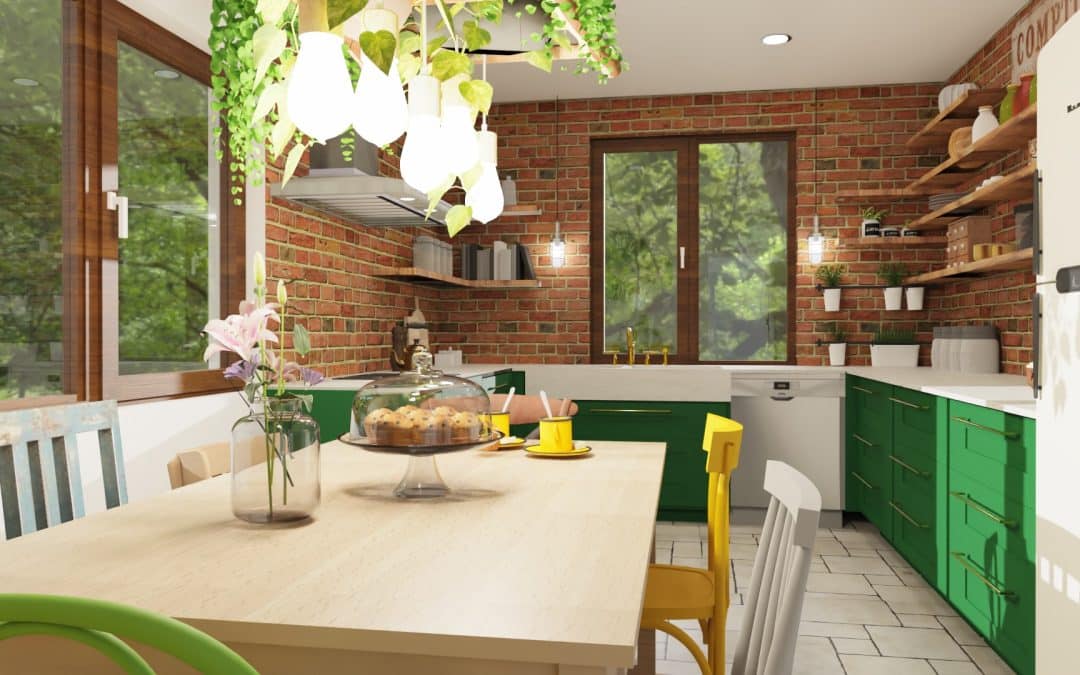 Cuisine rustique sur Bourg Saint Christophe